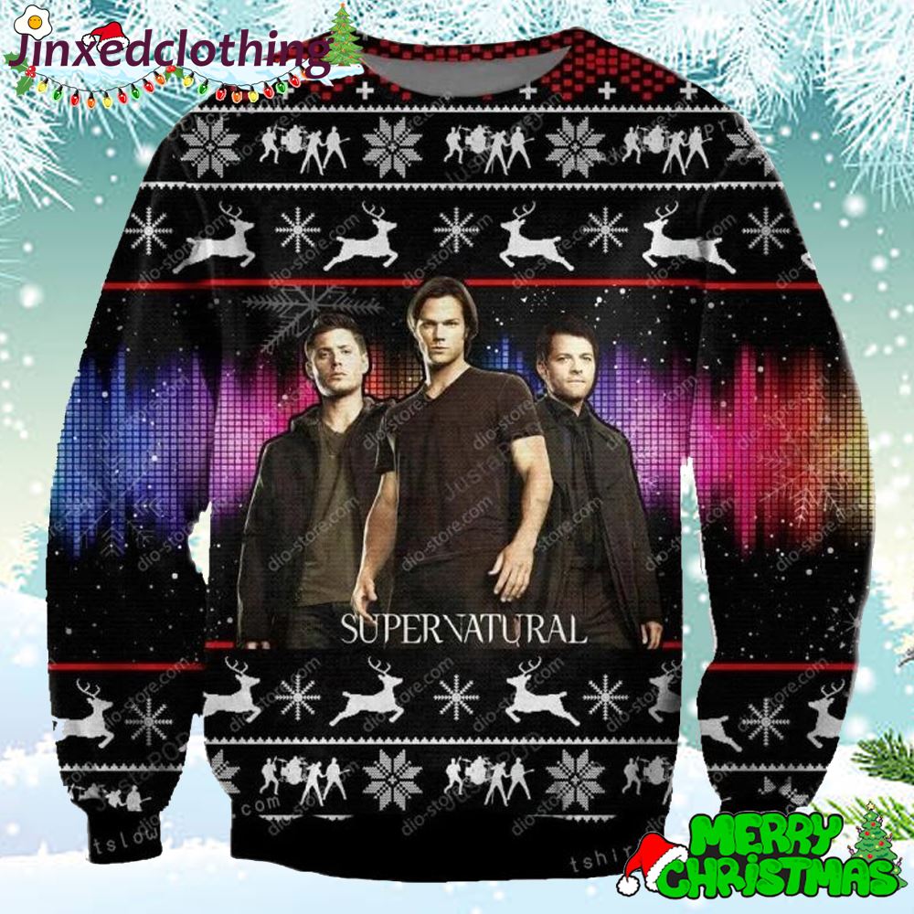 Supernatural Knitting Pattern Ugly Sweater Unisex 